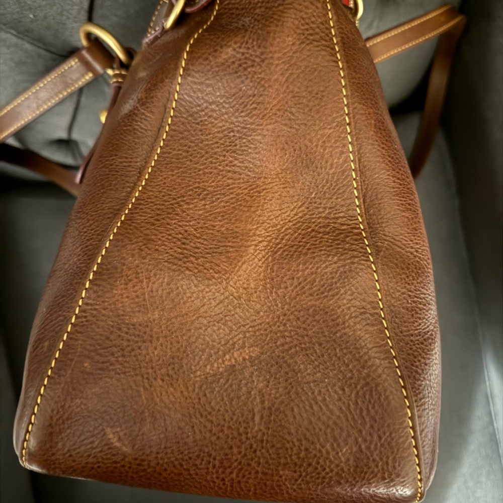 Dooney & Bourke Florentine Chestnut Smith Bag - Picture 5 of 10